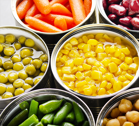 canned veg